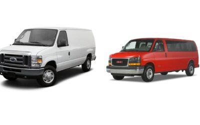 GMC Savana 1500 Vs Ford E-150