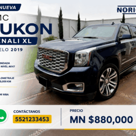 2019 GMC YUKON XL NIVEL AK47 - COLOR AZUL
