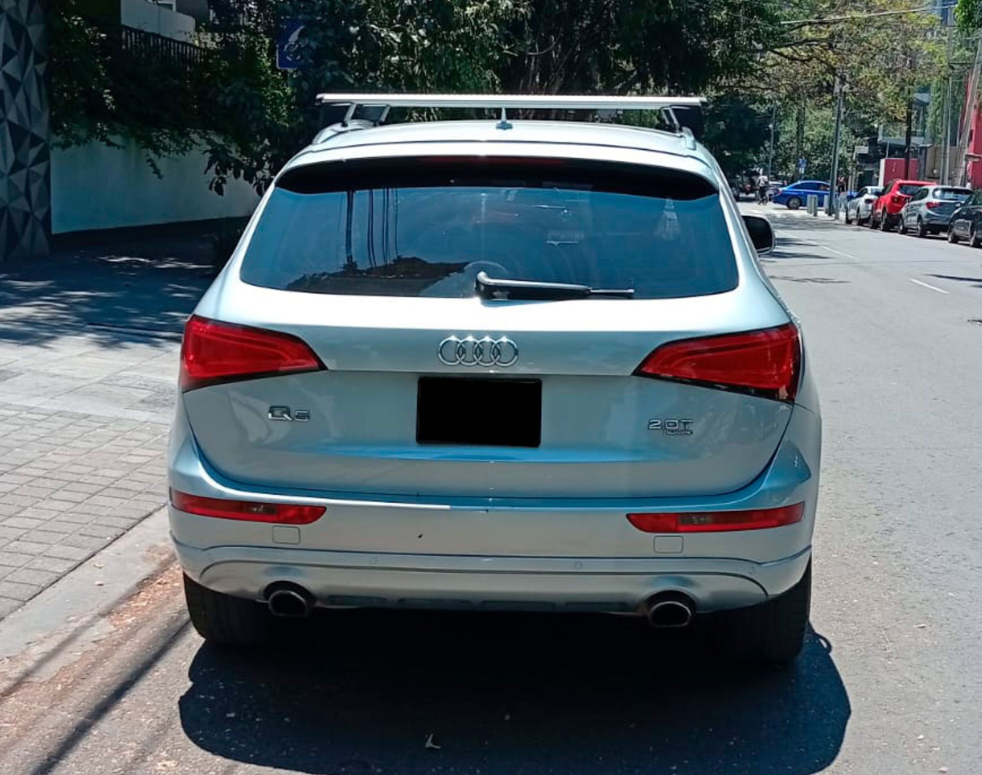 2013 AUDI Q5 TRENDY QUATTRO 2.0 TURBO NIVEL 3 - COLOR PLATA - Imagen 8