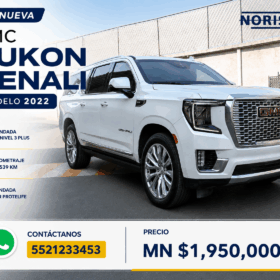2022 GMC YUKON DENALI - COLOR BLANCO