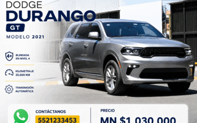 2021 DODGE DURANGO GT – COLOR GRIS