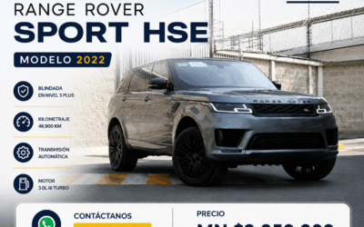 2022 RANGE ROVER SPORT HSE – COLOR EIGER GREY