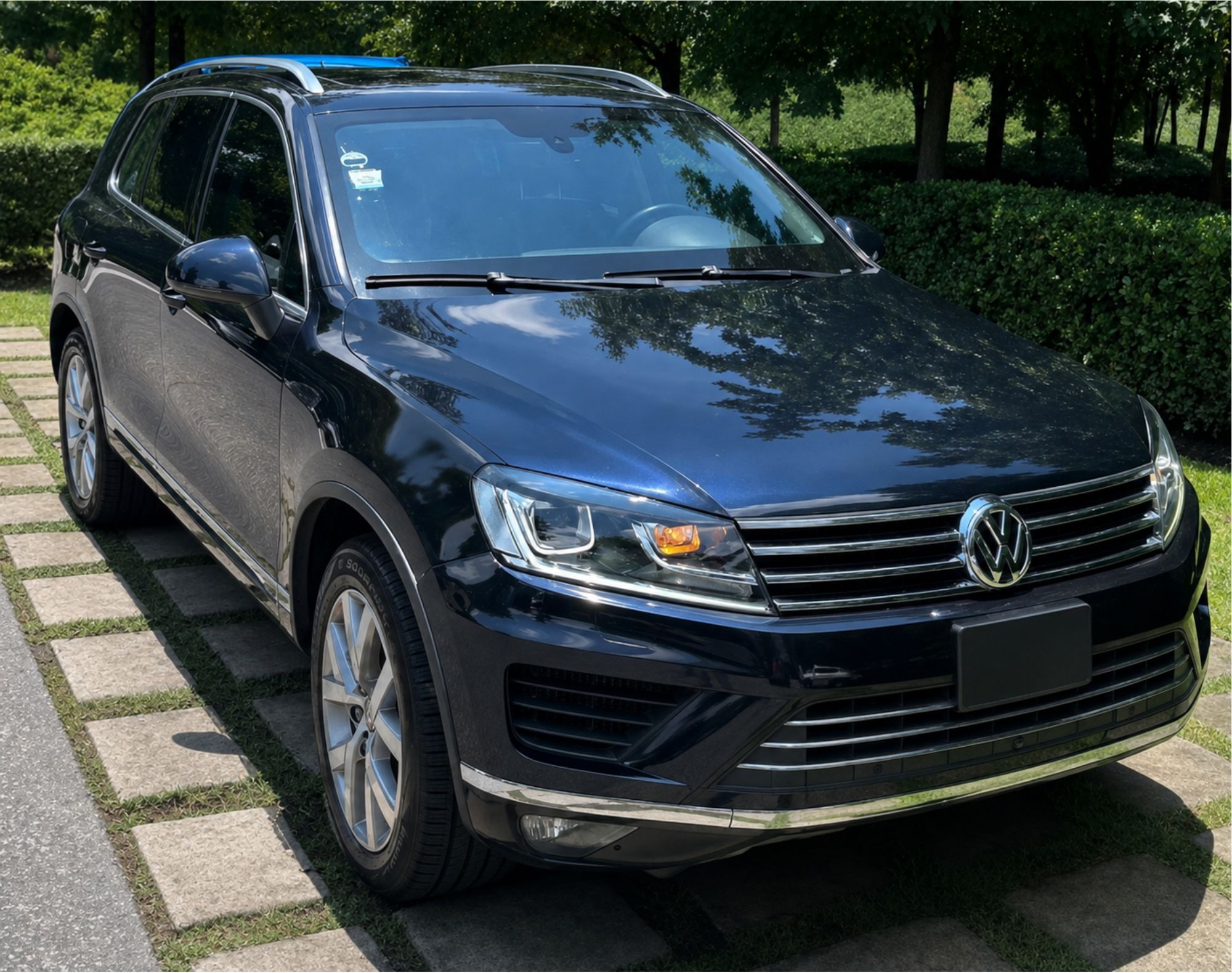 2017 TOUAREG V6 AT TDI DIESEL - COLOR AZUL - Imagen 3